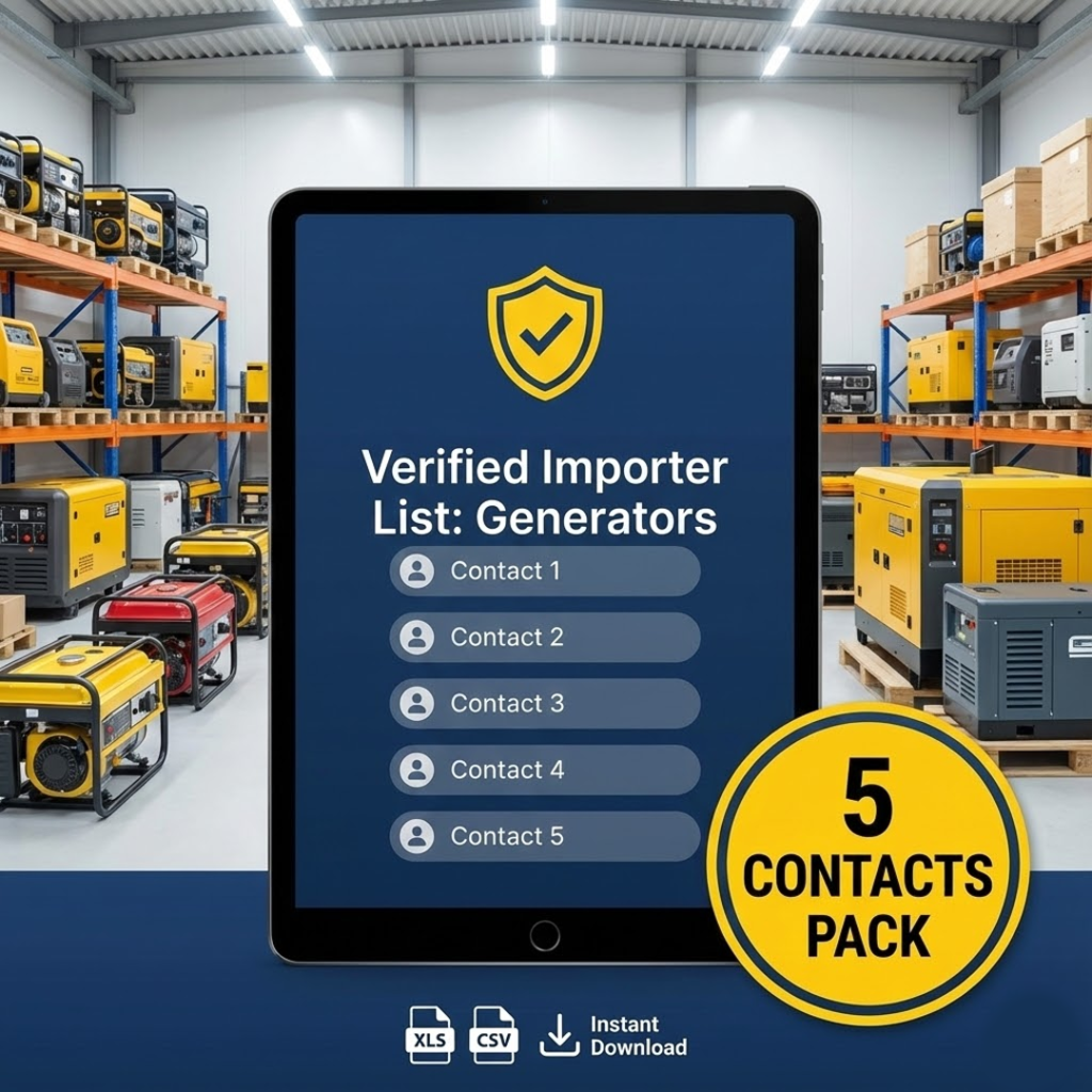 Verified Tanzanian Importer Contact Generators 5 Lead Pack